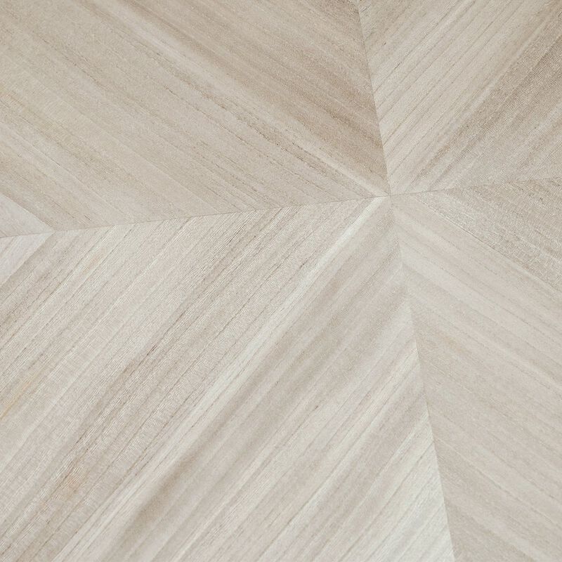 Michael Amini St. Charles Double Pedestal Dining Table -  Dove Gray