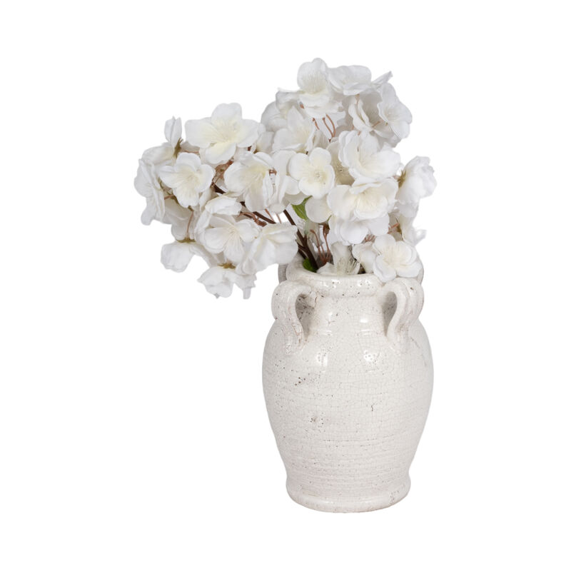 8" Vase With Handles image number 1