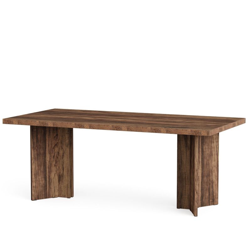Tribesigns Wood Executive Desk Computer Desk with Large Tabletop image number 0
