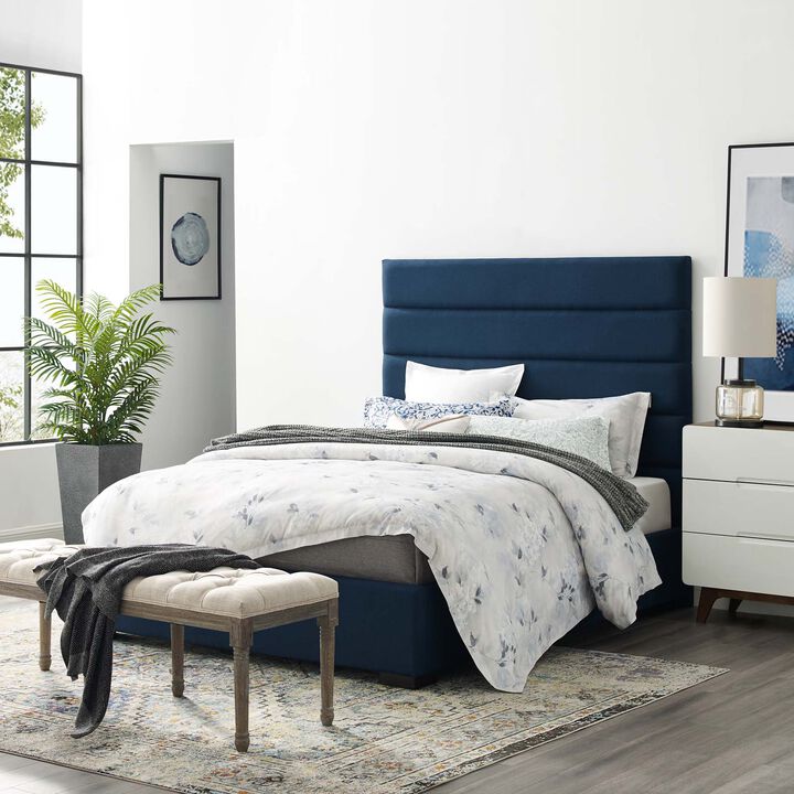 Modway - Genevieve Queen Upholstered Fabric Platform Bed