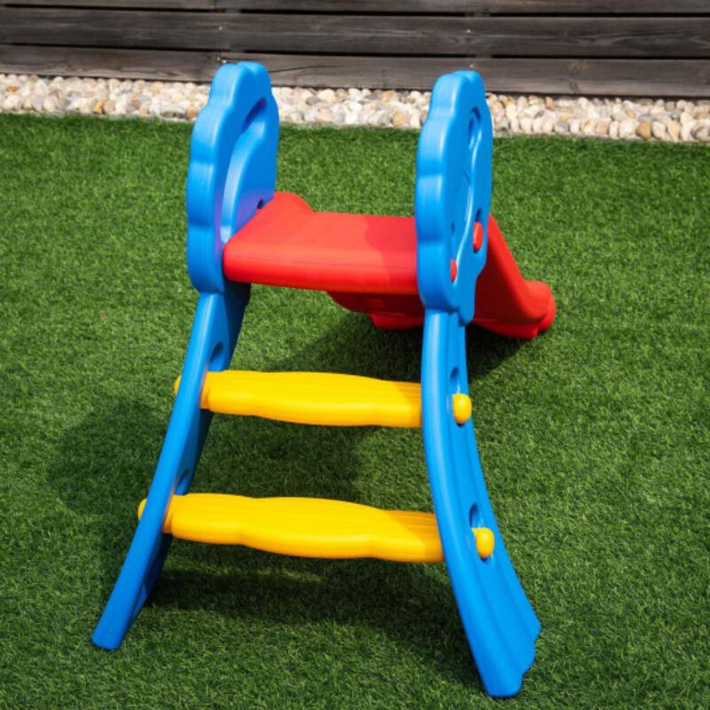 Kids Up Down Folding Slide for Backyard and Indoor Fun-Multi image number 2
