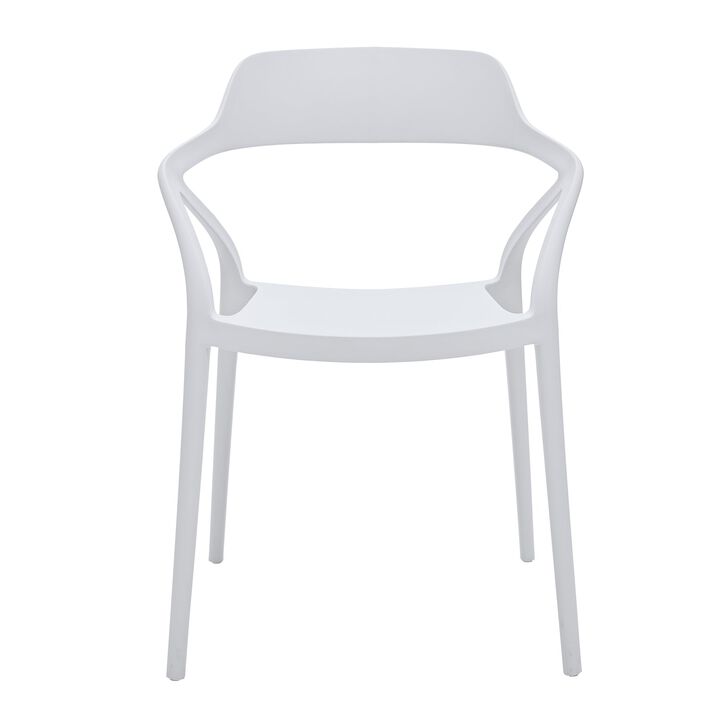 Midcentury Polypropylene Side Chair, Set of 4