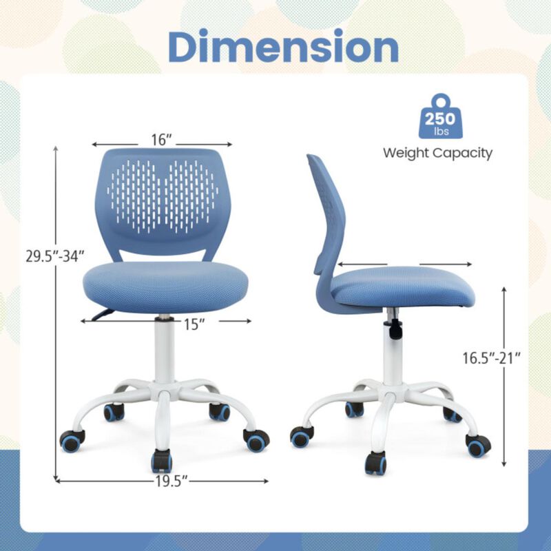 Hivvago Ergonomic Children Study Chair with Adjustable Height