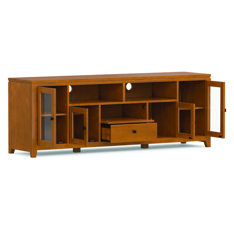 Simpli Home Cosmopolitan 72 inch Wide TV Media Stand image number 4