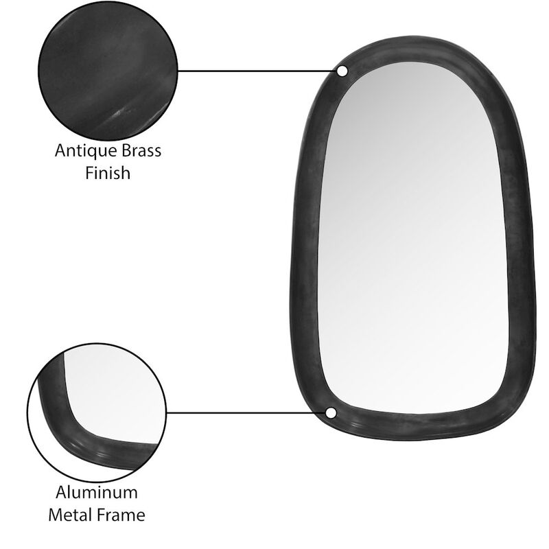 Meridian Furniture Auberge Black Mirror