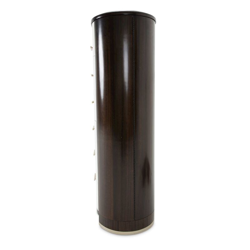 Michael Amini Paris Chic 6-Drawer Chest - Espresso