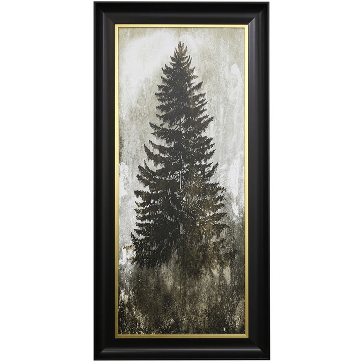Tree In The Gloom II Framed Print