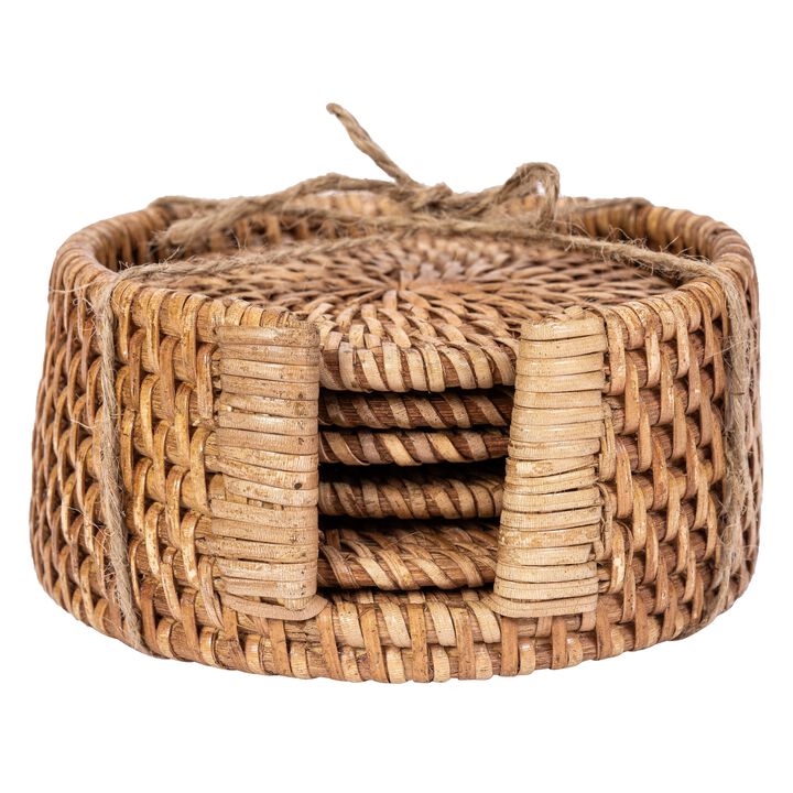 Round Coasters with Box