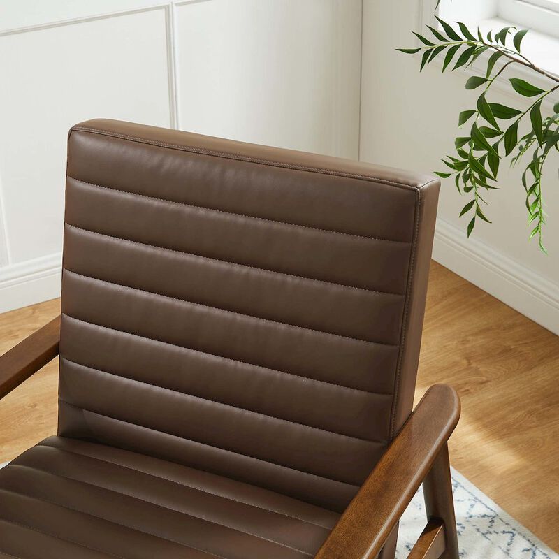 Jensen Vegan Leather Accent Chair image number 7