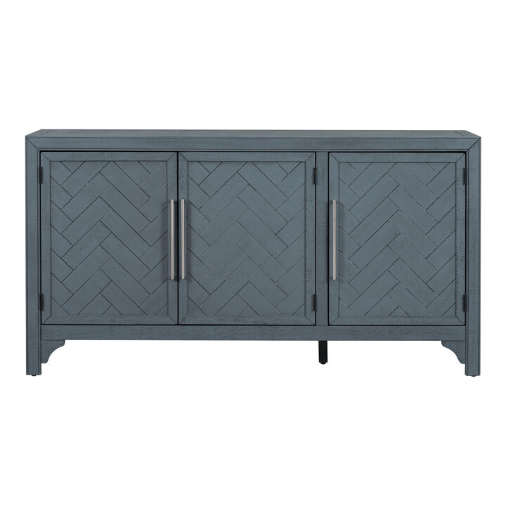 Merax Modern Storage Cabinet Sideboard with Adjustable Shelves