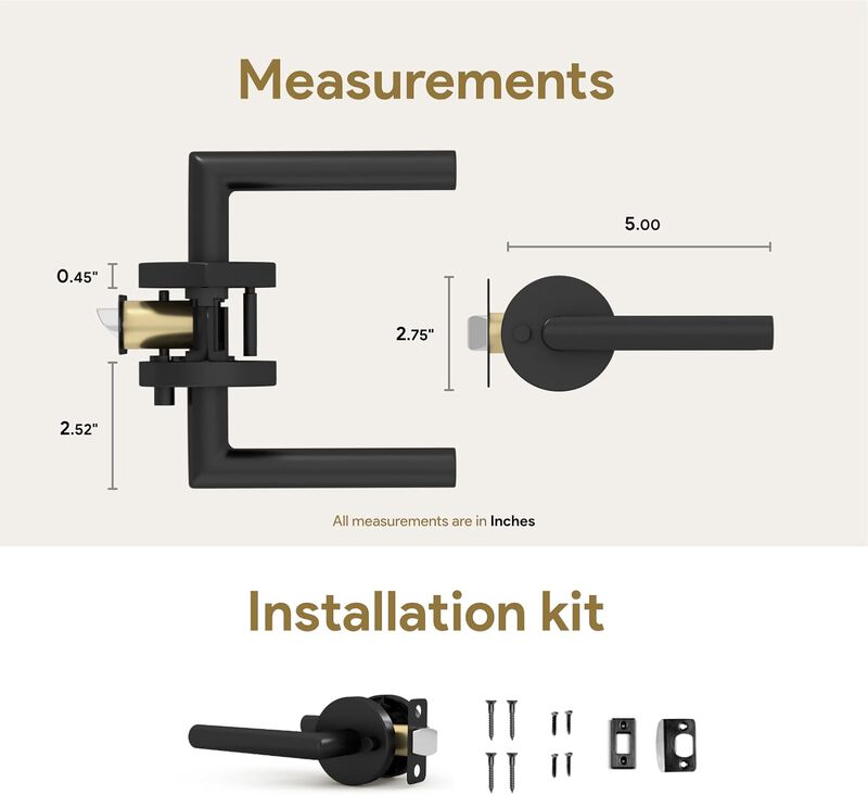 Mega Handles | Ronn Privacy Lever