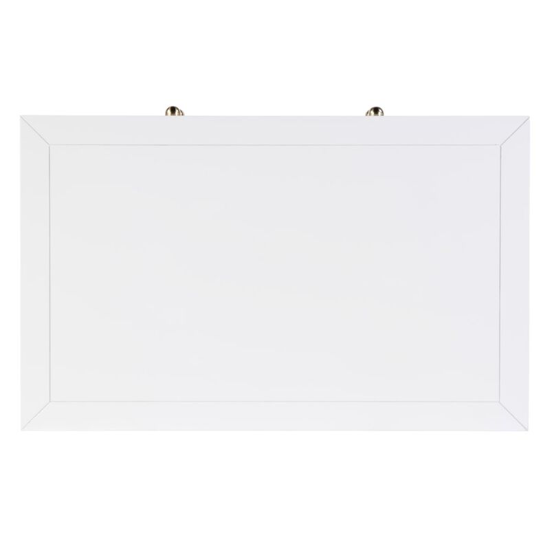 Butler Specialty Nora 2-Drawer Wide Nightstand, White