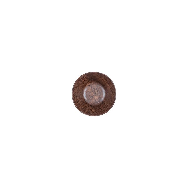 Turgla EcoGrain dia.6" h:2.25" 17 oz. Round Brown Composite Bowl (Set of 4)