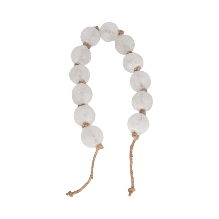 48" Beaded Glass Garland