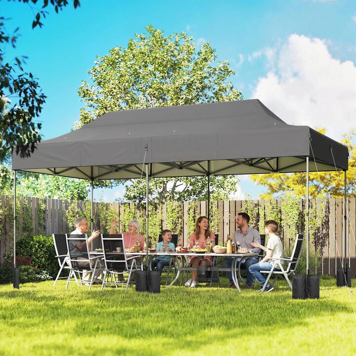 Hivvago Heavy Duty 10x20 Pop Up Tent