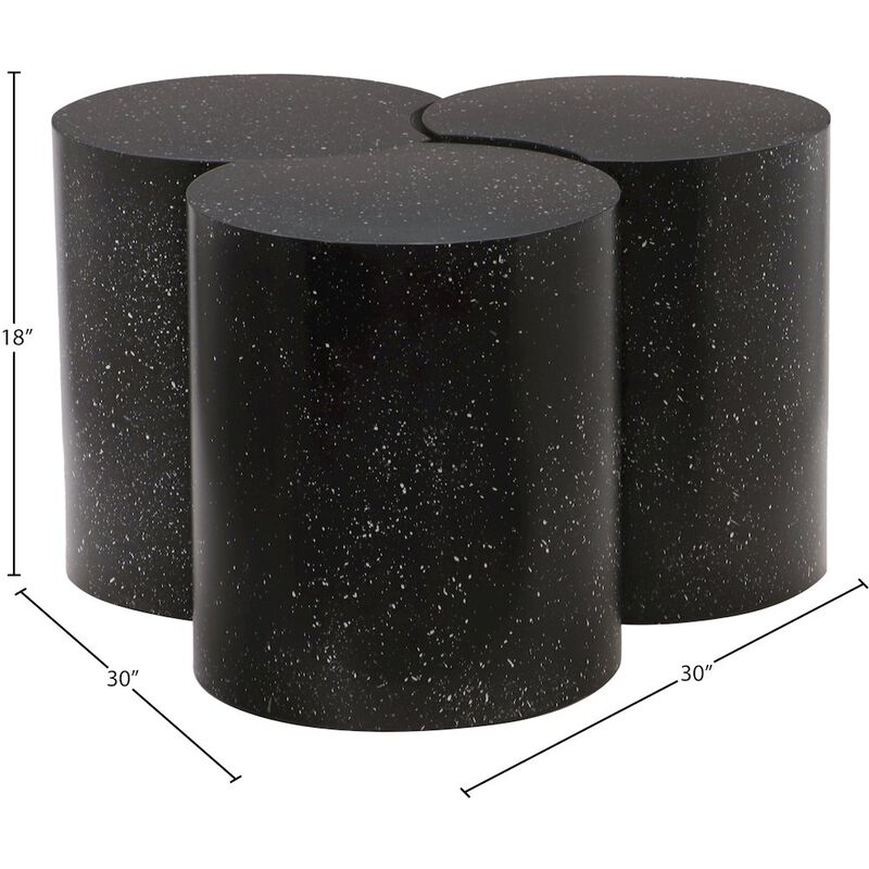 Meridian Furniture Dimple Black Coffee Table