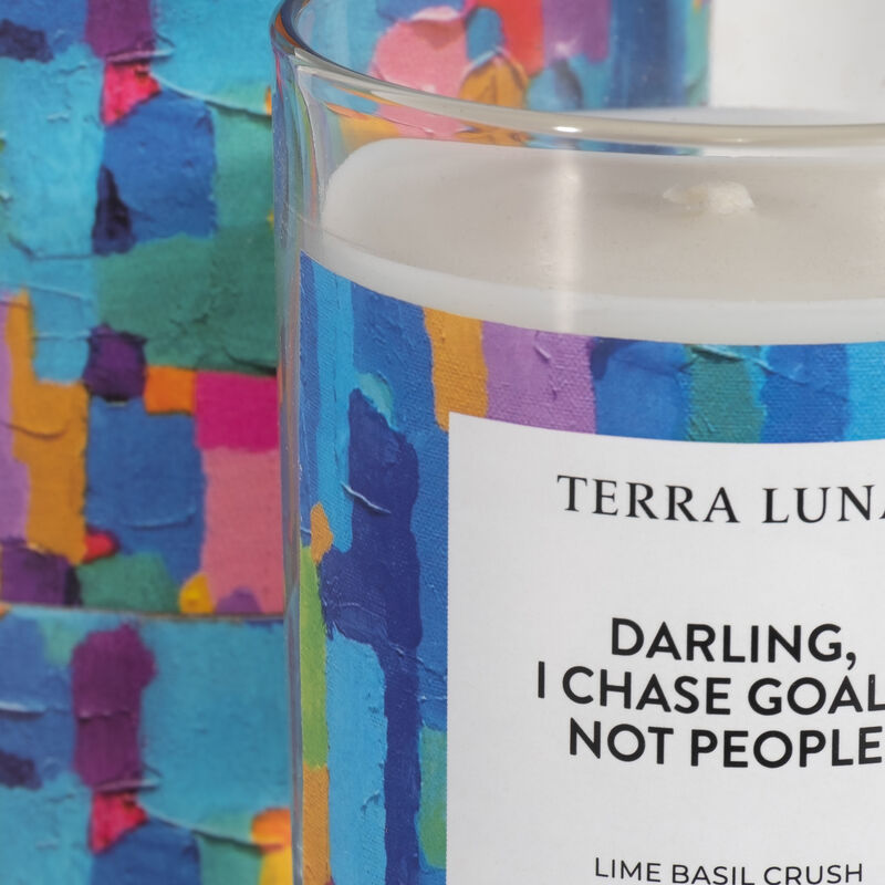 I Chase Goals Boxed Candle image number 2