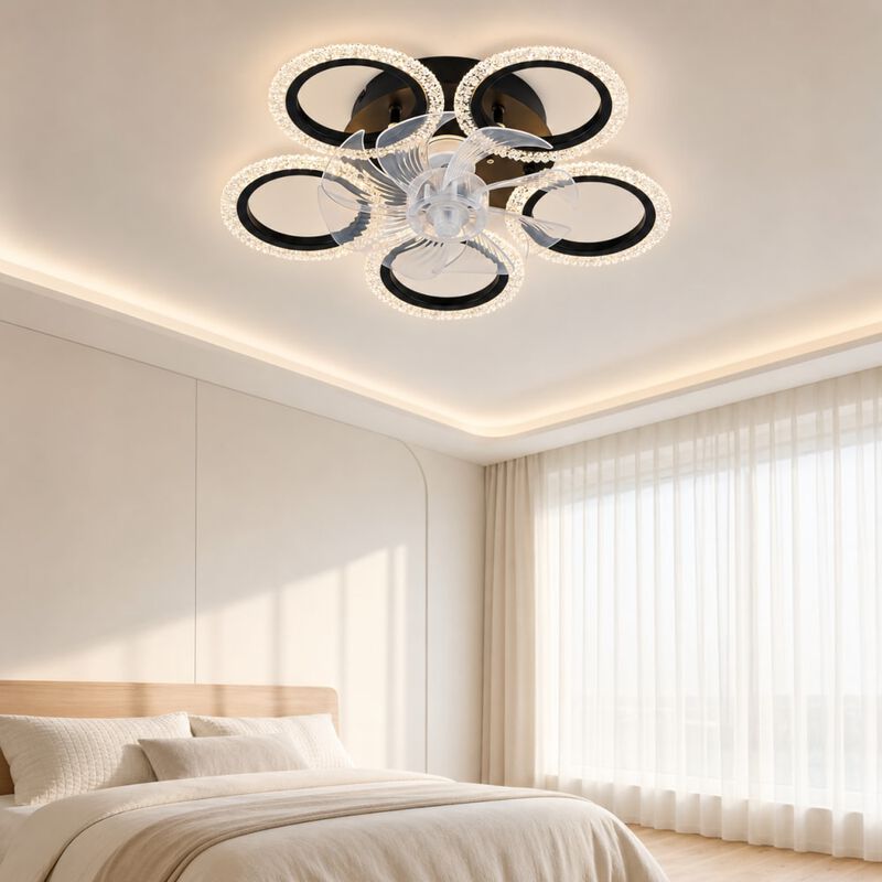 Low Profile Ceiling Fan with Lights image number 3