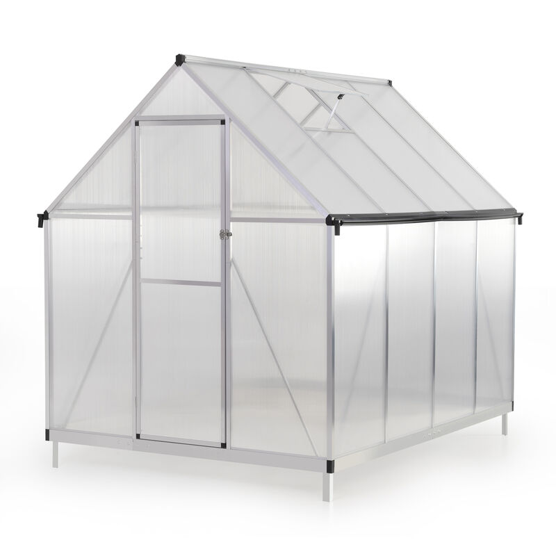 Streamdale Greenhouse: Aluminum, Polycarb, Vent, Door image number 2