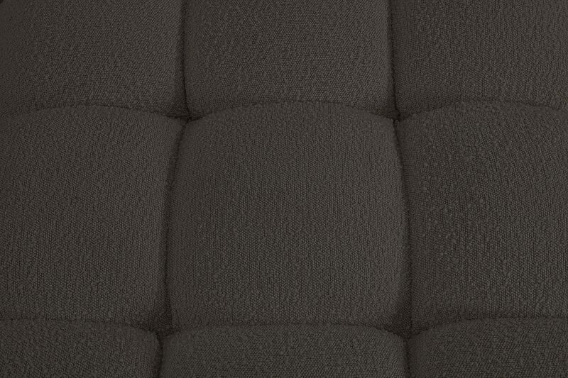 Meridian Furniture Ames Brown Boucle Fabric Modular Sofa