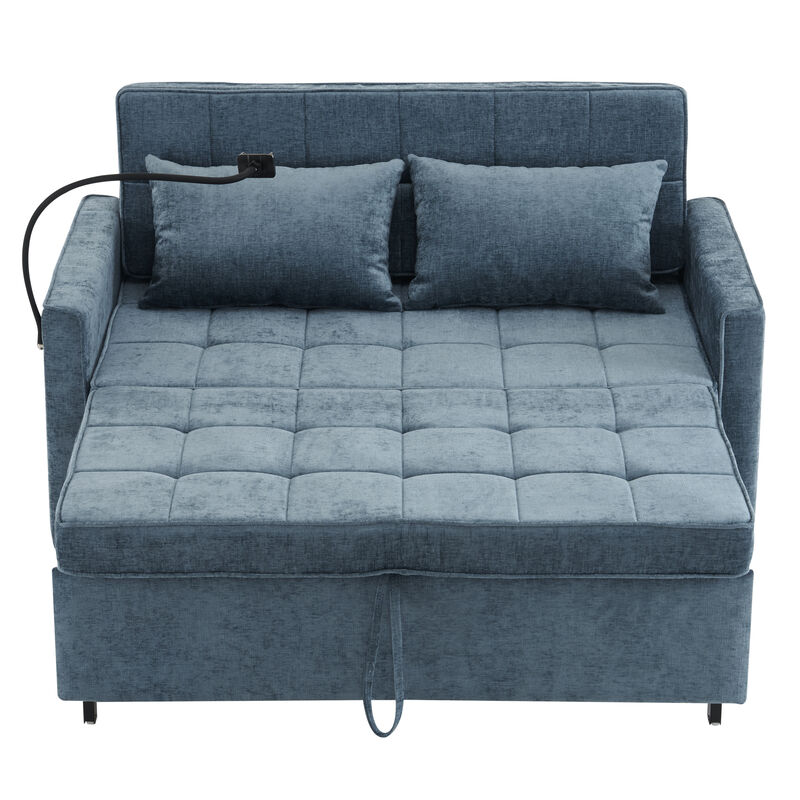 Merax Pull-out Loveseat Sleeper Sofa Bed