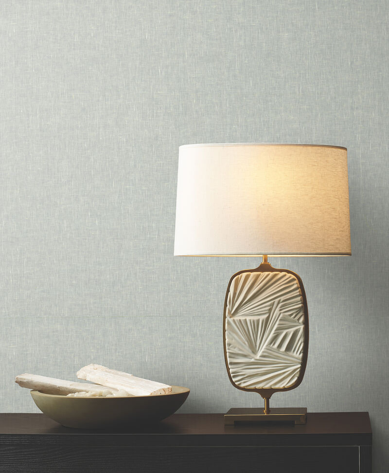 Sheer Linen Cloud Wallpaper (Set of 2) image number 1