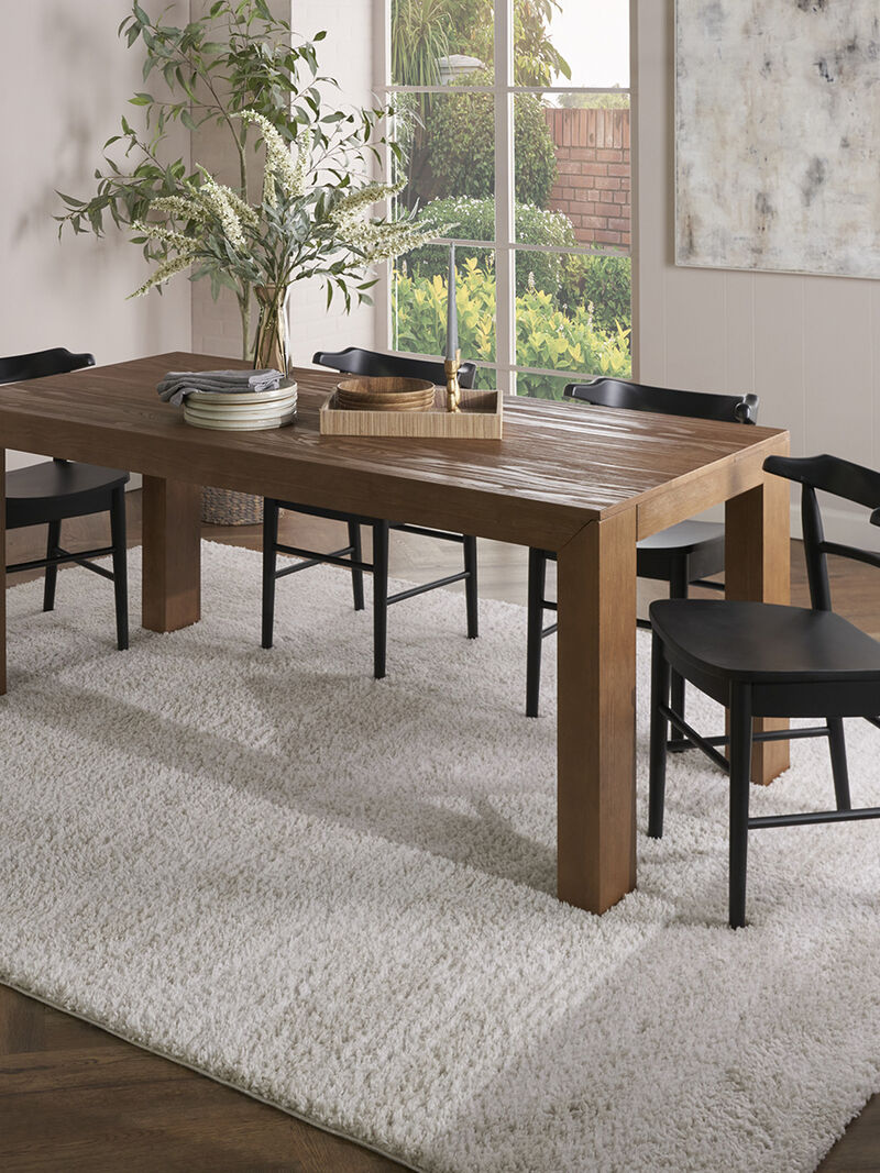 Modern Shag MMD04 Ivory/Gray 7'10" x 9'10" Rug