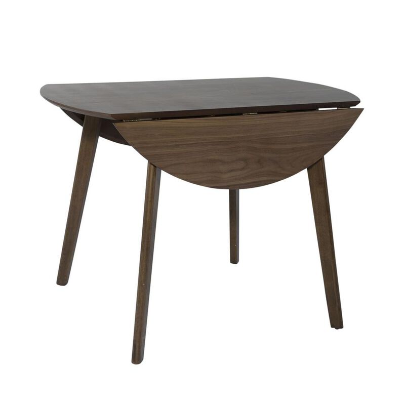 Liberty Furniture Space Savers Drop Leaf Table in Satin Walnut image number 4