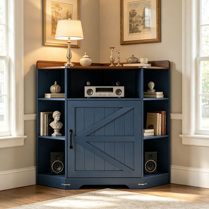 Gofre Corner Cabinet