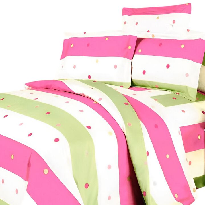 Colorful Life 100% Cotton Bedding Set with Duvet Cover