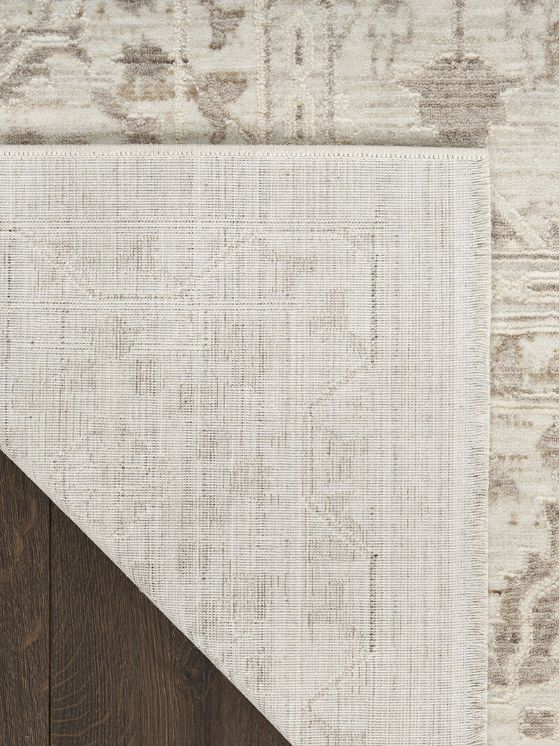 Shadows SHW05 Ivory/Gray 5'3" x 7'3" Rug