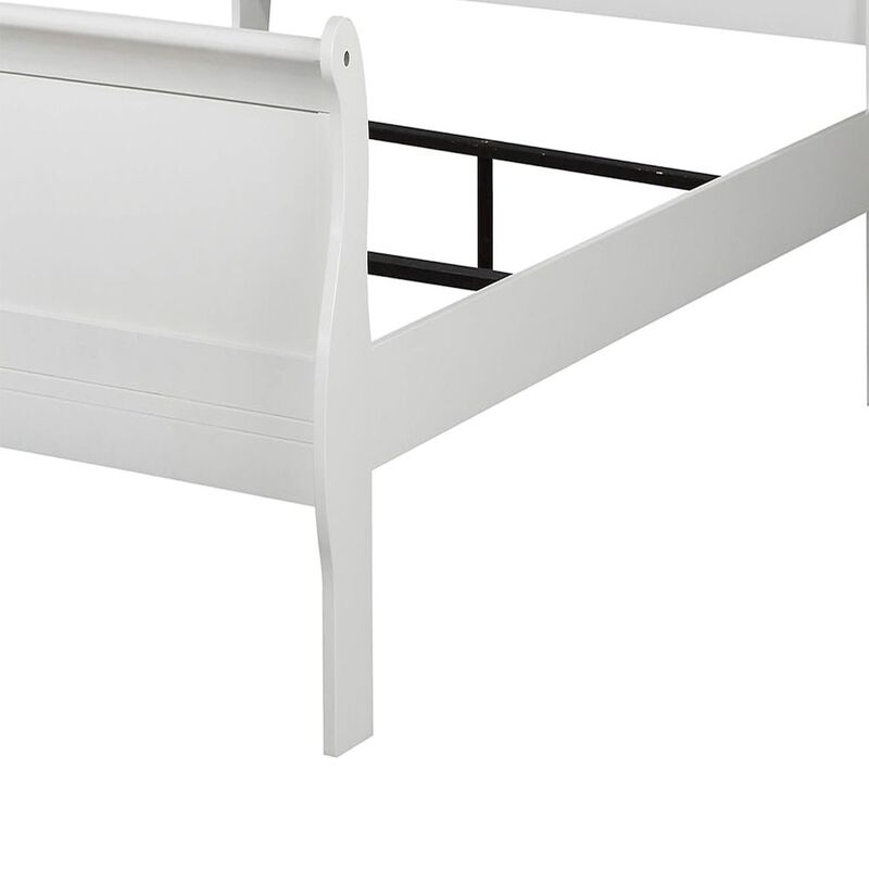Wooden Twin Sleigh Bed image number 2