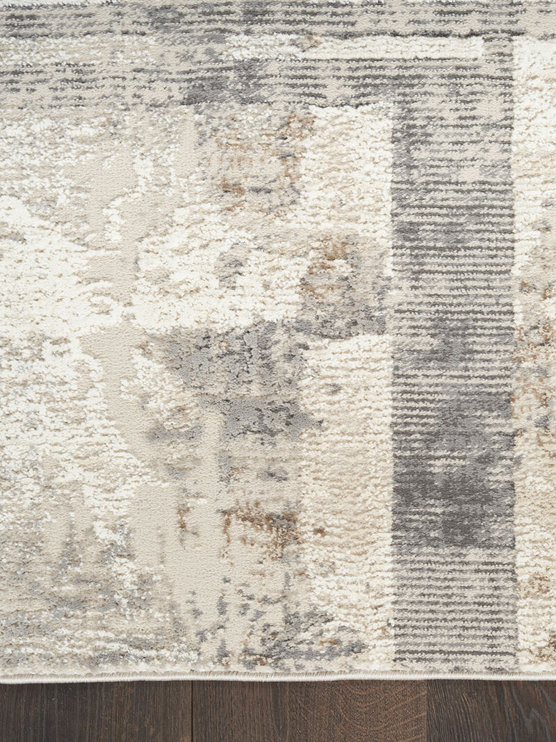 Sustainable Trends SUT02 Ivory/Multicolor 2'2" x 7'6" Rug