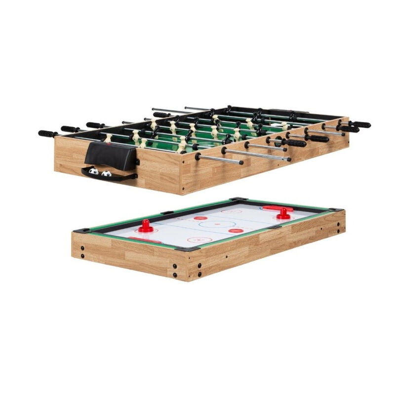 Multi-Function Game Table with 10 Games Including Billiards and Table Tennis