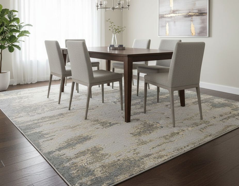 Amour 840562 Silver/Grey 8' x 10' Rug