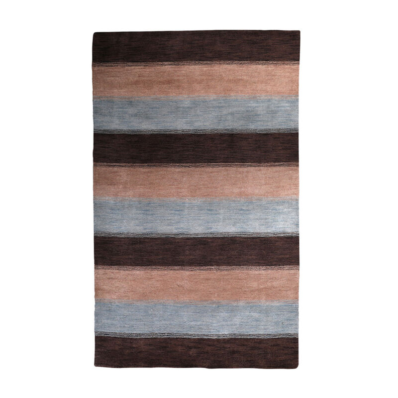 RUGSOTIC CARPETS HAND KNOTTED LOOM WOOL ECO-FRIENDLY AREA RUGS  - Rectangle, Contemporary Modern Design, High Pile Handmade Anti Skid Rugs for Living Room (L00206) image number 0