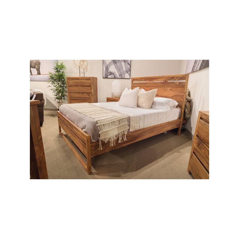 Porter Designs Urban Solid Sheesham Wood Chest, Natural