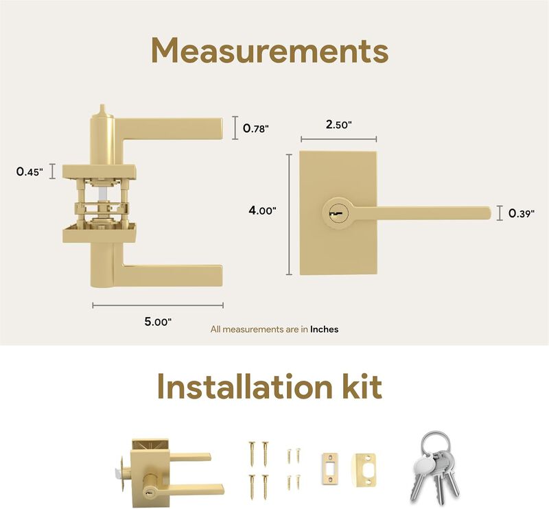 Mega Handles | Glamor Entry Lever