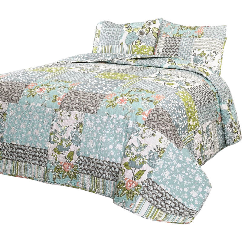 Cotton Lightweight Quilt Set for Comfortable Bedding and Bedroom Style