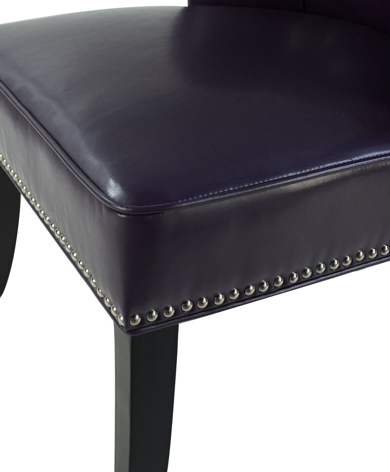 Zisnig PU Leather Accent Chair image number 6