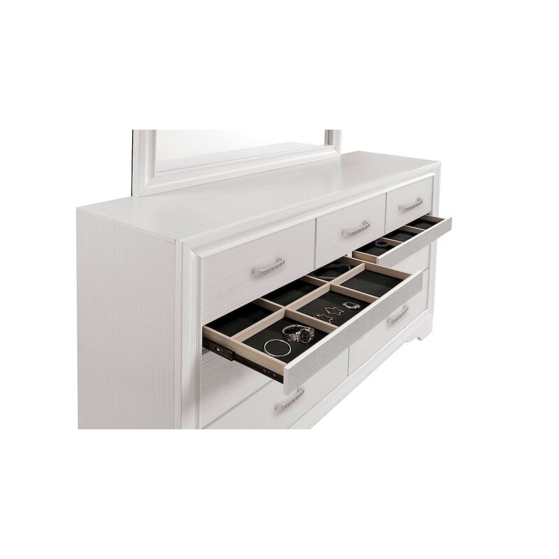 Coaster Co. of America Miranda 7-drawer Dresser with Mirror White image number 2