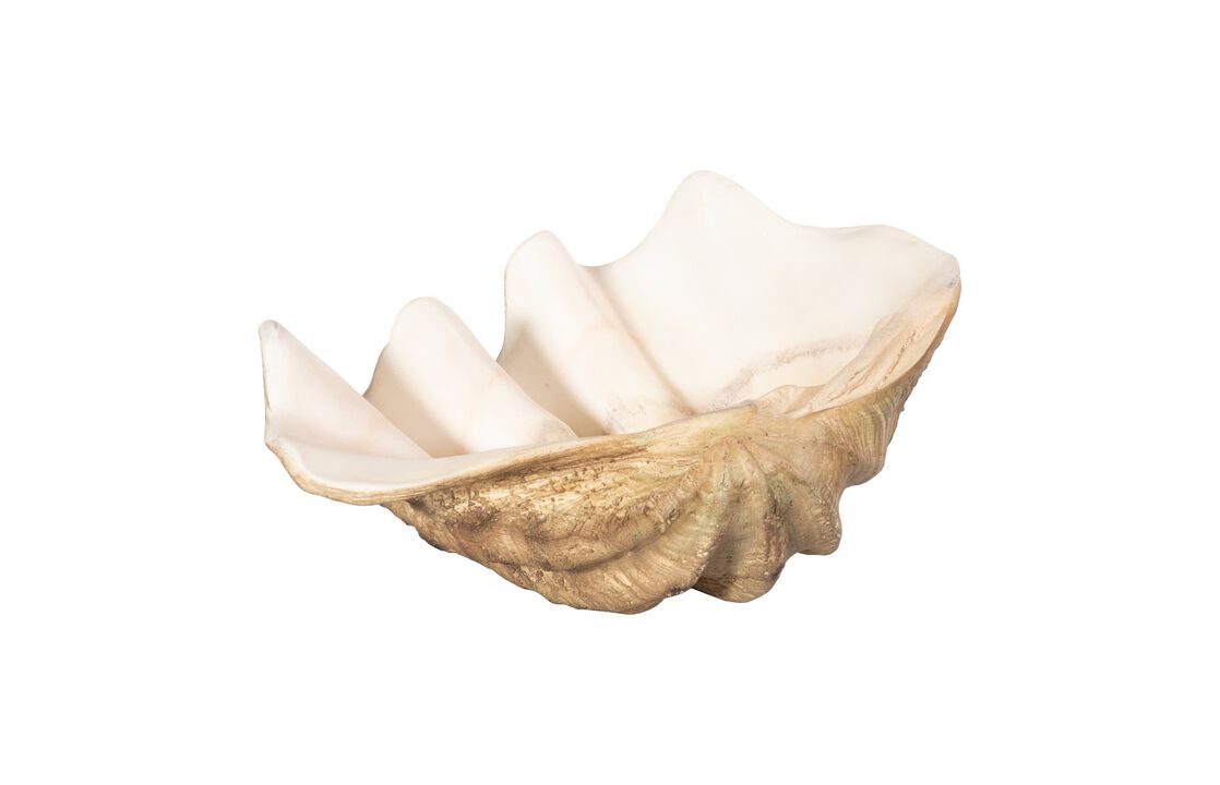 Cast Clam Large Shell Bowl