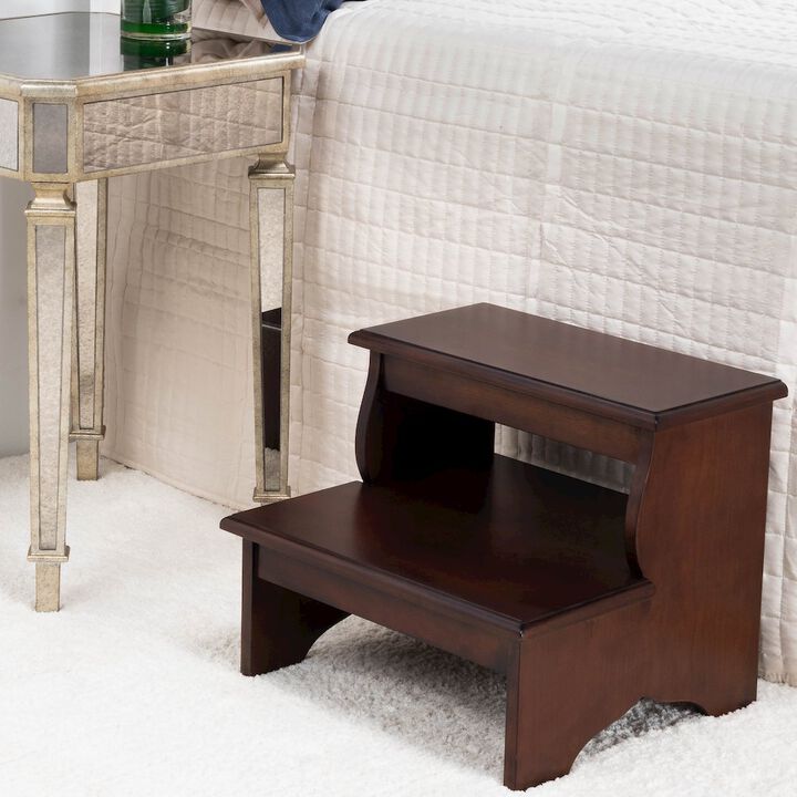Butler Specialty Melrose Praline Step Stool, Dark Brown