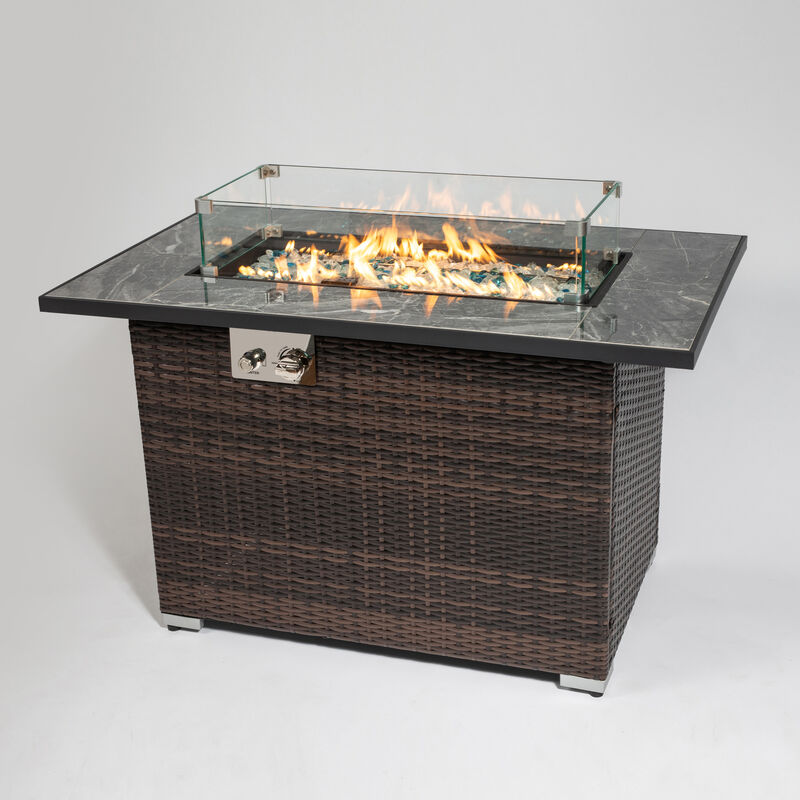 Streamdale Propane Fire Table with Ceramic Tabletop