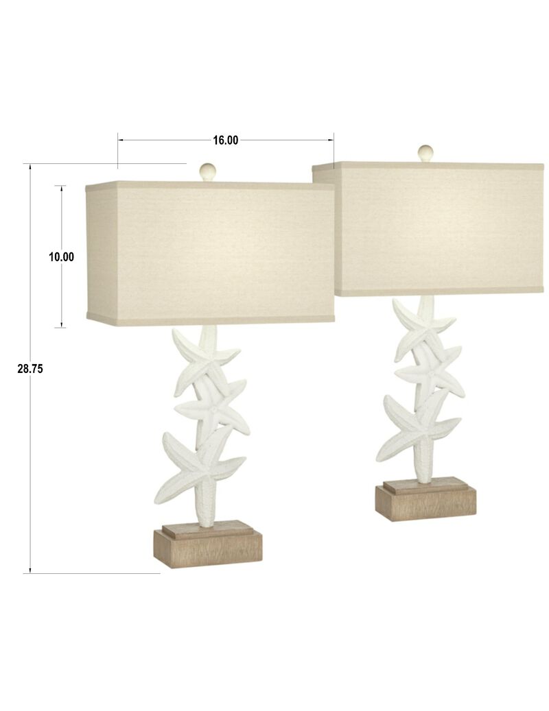 Seastar Sonata Table Lamp (Set of 2) image number 3