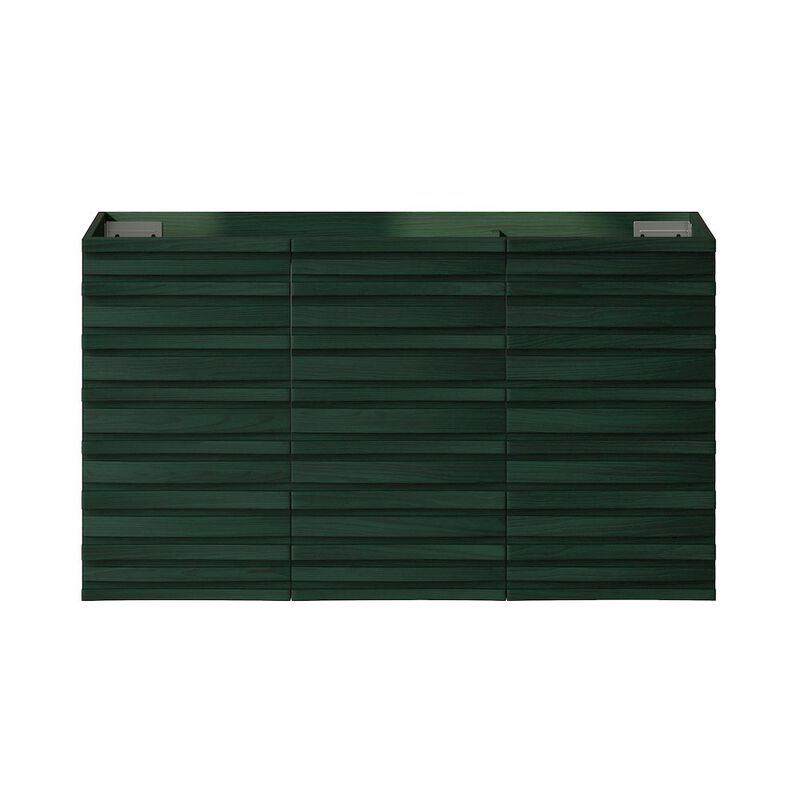 Cascade 36" Wall-Mounted Bathroom Vanity Cabinet without Top in Green Oak image number 0