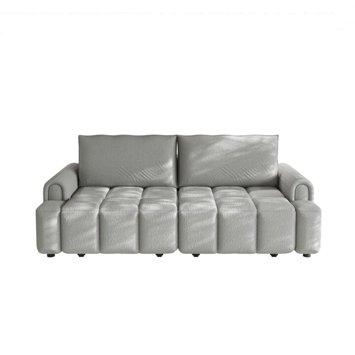 Rerjeb Teddy 3-in-1 Convertible Sleeper Sofa Bed