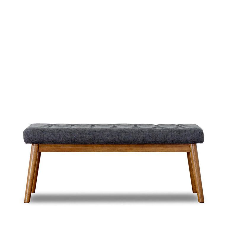 Ashcroft Furniture Co Delilah Modern Bench (Fabric)