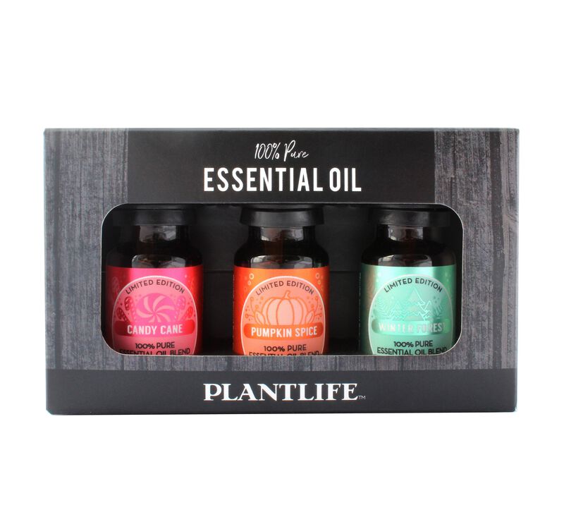 Plantlife Holiday Blends 3 Pack Essential Oils image number 0