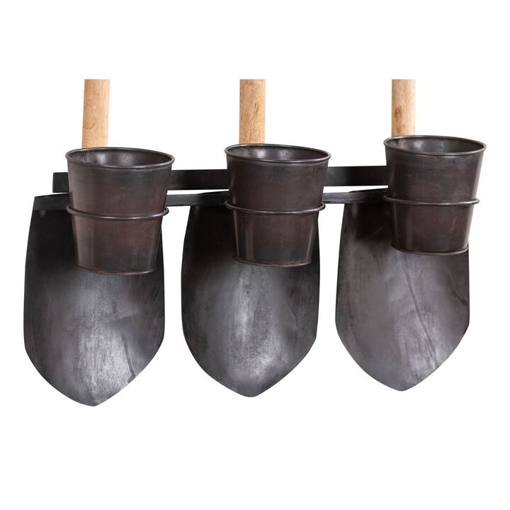 Irvins Country Tinware Garden Tool Flower Rack